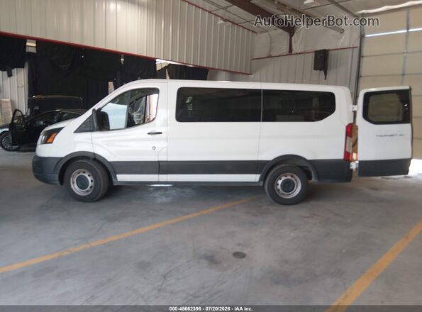 1FMZK1Y88LKB23115 2020 FORD TRANSIT-150 PASSENGER VAN White Vista interior de 360 grados