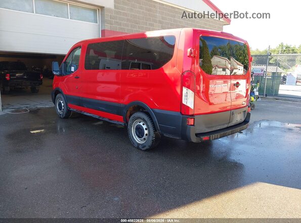 1FMZK1Y89LKA96958 2020 FORD TRANSIT-150 PASSENGER VAN Красный Задняя левая четверть