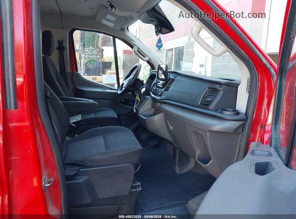 1FMZK1Y89LKA96958 2020 FORD TRANSIT-150 PASSENGER VAN Красный Вид салона спереди
