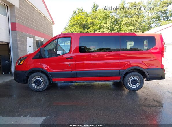 1FMZK1Y89LKA96958 2020 FORD TRANSIT-150 PASSENGER VAN Красный Панорамный вид салона 360°
