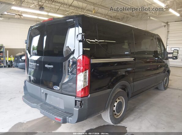 1FMZK1YM0JKB42476 2018 FORD TRANSIT-150 Black Задня права чверть