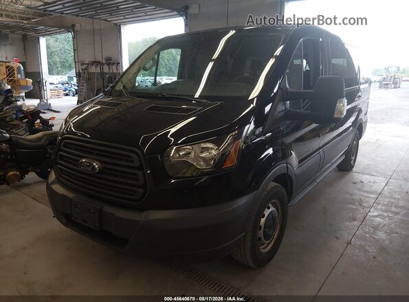 1FMZK1YM0JKB42476 2018 FORD TRANSIT-150 Black Передня ліва чверть