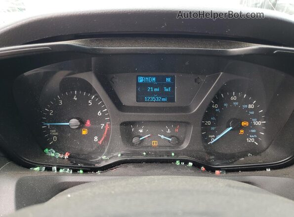 1FMZK1YM1GKA76321 2016 FORD TRANSIT White Սարքավորումների վահանակի տեսք