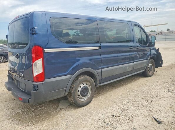1FMZK1YM8HKA17459 2017 FORD TRANSIT Blue Задня права чверть