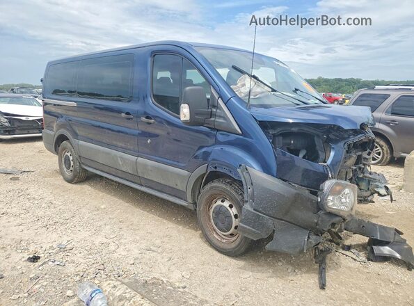 1FMZK1YM8HKA17459 2017 FORD TRANSIT Blue Передня права чверть