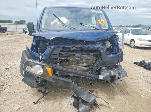 1FMZK1YM8HKA17459 2017 FORD TRANSIT Blue Вид спереду