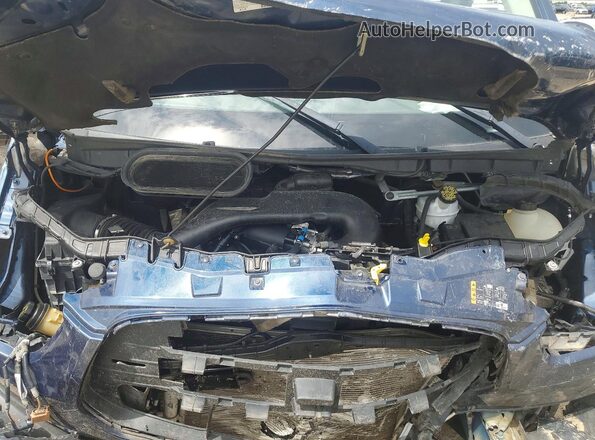 1FMZK1YM8HKA17459 2017 FORD TRANSIT Blue Вид підкапотного простору