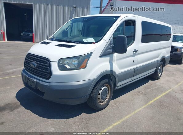 1FMZK1ZM0GKB00090 2016 FORD TRANSIT-150 White Front left