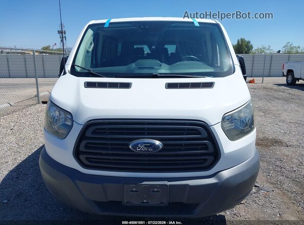 1FMZK1ZM3JKB07185 2018 FORD TRANSIT-150 White Դիմացի տեսք