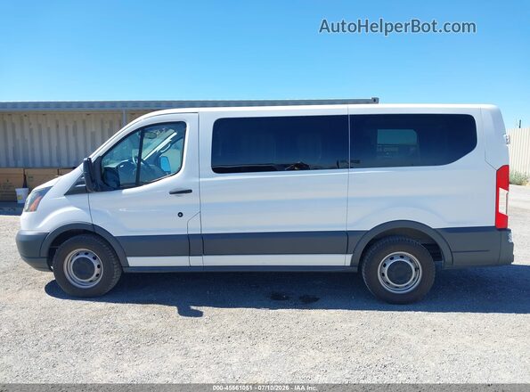 1FMZK1ZM3JKB07185 2018 FORD TRANSIT-150 White Սալոնի 360 աստիճան տեսք