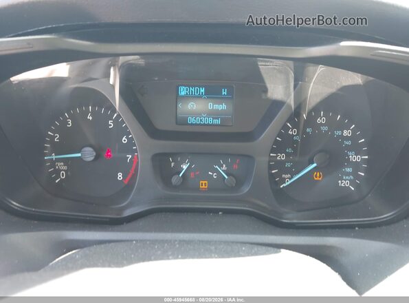1FMZK1ZM3JKB43071 2018 FORD TRANSIT-150 White Հետևի նստատեղերի տեսք