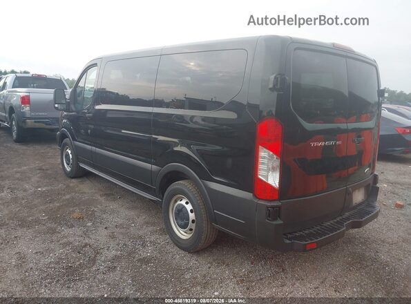 1FMZK1ZM3KKB08371 2019 FORD TRANSIT-150 Черный Задняя левая четверть
