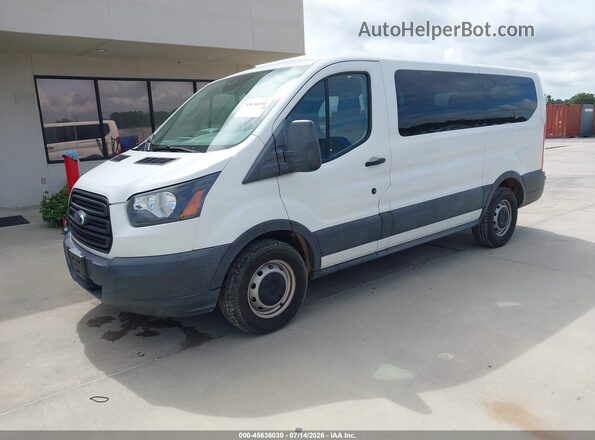 1FMZK1ZM4JKB35982 2018 FORD TRANSIT-150 White Vista tres cuartos delantera izquierda