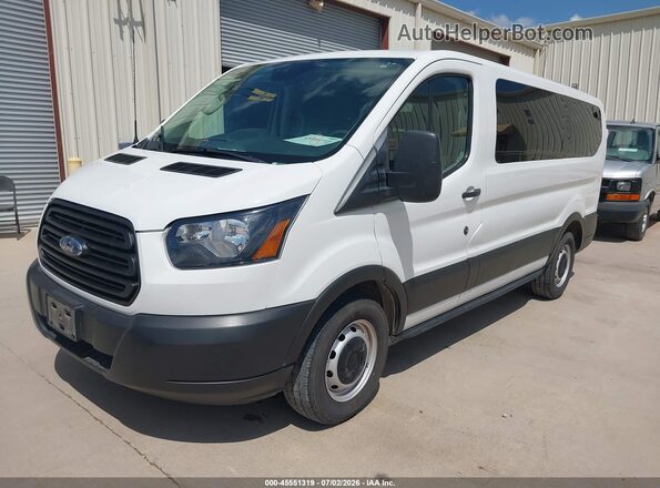1FMZK1ZM5KKB28475 2019 FORD TRANSIT-150 Белый Передняя левая четверть
