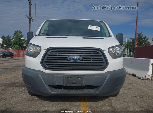 1FMZK1ZM7JKB07187 2018 FORD TRANSIT-150 White ხელსაწყოთა პანელის ხედი