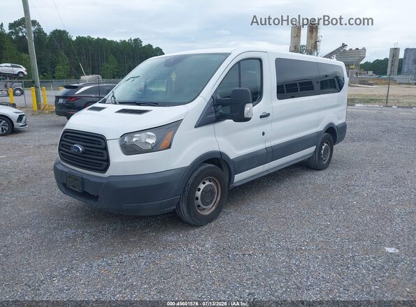 1FMZK1ZM7JKB35992 2018 FORD TRANSIT-150 White Առջևի ձախ երեք քառորդ տեսարան