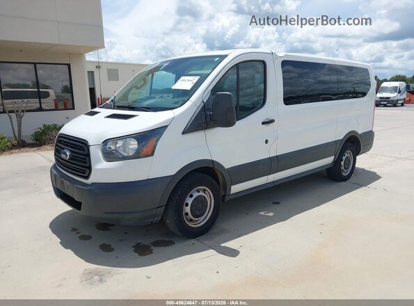 1FMZK1ZM7JKB42621 2018 FORD TRANSIT-150 White Առջևի ձախ երեք քառորդ տեսարան