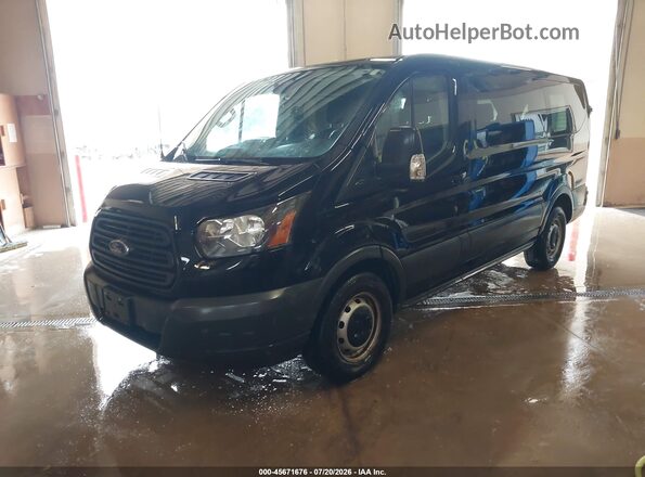 1FMZK1ZM8JKA99777 2018 FORD TRANSIT-150 Black Przód lewy