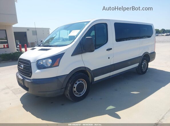 1FMZK1ZM8JKB35984 2018 FORD TRANSIT-150 White Առջևի ձախ երեք քառորդ տեսարան