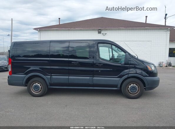 1FMZK1ZM8JKB52669 2018 FORD TRANSIT-150 Черный Вид задней части салона