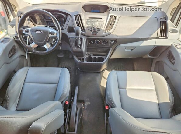 1FMZK1ZMXGKA97831 2016 FORD TRANSIT White Dashboard view