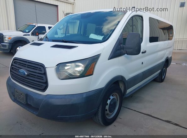 1FMZK1ZMXHKB26598 2017 FORD TRANSIT-150 White Vista tres cuartos delantera izquierda