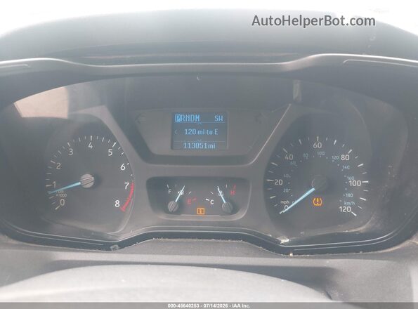1FMZK1ZMXKKB28469 2019 FORD TRANSIT-150 White Widok tylnych siedzeń