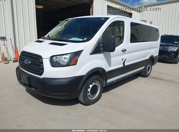 1FMZK1ZMXKKB28472 2019 FORD TRANSIT-150 White Front left