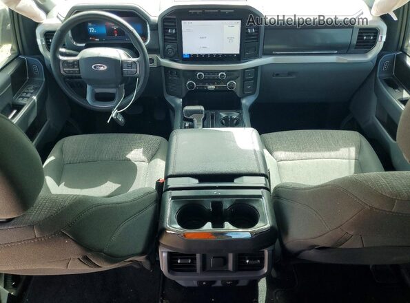 1FT6W1EV0PWG64082 2023 FORD F150 White Vista del salpicadero