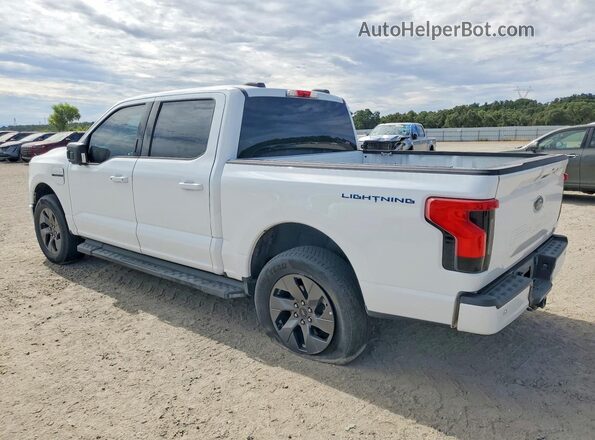 1FT6W1EV0PWG64082 2023 FORD F150 White Trasero izquierdo
