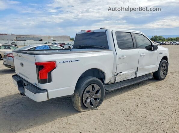 1FT6W1EV0PWG64082 2023 FORD F150 White Trasero derecho