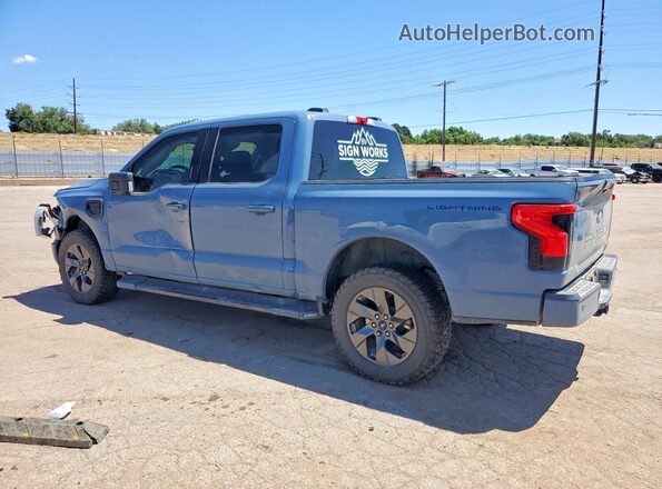 1FT6W1EV3PWG29407 2023 FORD F150 Blue Tył lewy