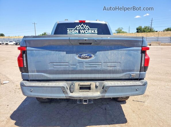 1FT6W1EV3PWG29407 2023 FORD F150 Blue Widok z tyłu