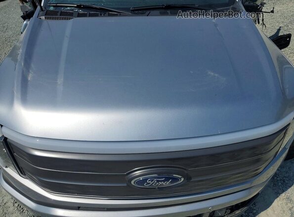 1FT6W1EV6PWG34262 2023 FORD F150 Silver Вид задньої частини салону