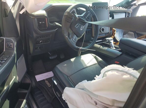 1FT6W1EV6PWG34262 2023 FORD F150 Silver Вид панелі приладів