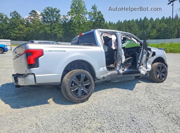 1FT6W1EV6PWG34262 2023 FORD F150 Silver Задня права чверть