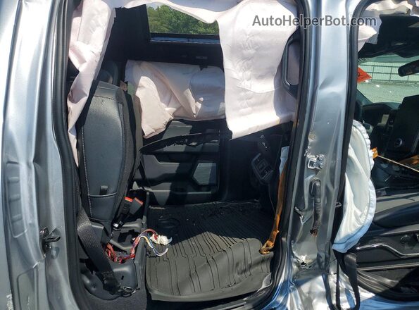 1FT6W1EV6PWG34262 2023 FORD F150 Silver Вид задніх сидінь