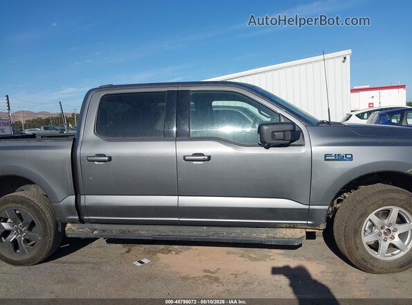 1FT6W3L72RWG20247 2024 FORD F-150 LIGHTNING Gray Widok wnętrza 360 stopni