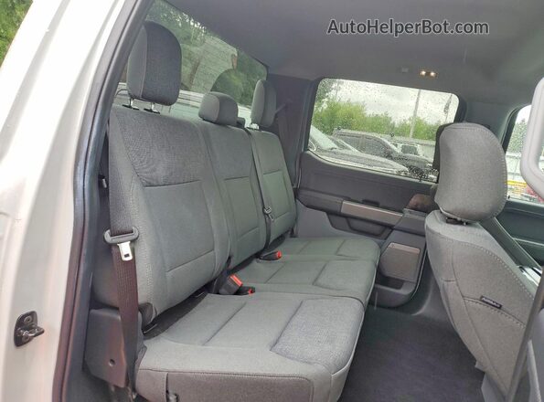 1FT6W3L73RWG04977 2024 FORD F150 White Вид задніх сидінь