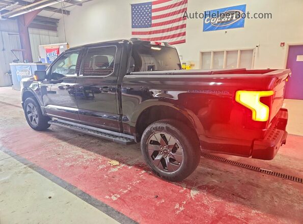 1FT6W3L75SWG02007 2025 FORD F150 Black Հետևի ձախ