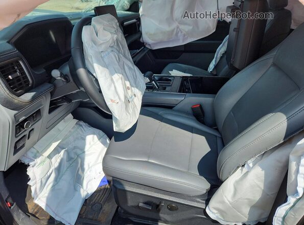 1FT6W3LU2SWG06070 2025 FORD F150 Серый Вид салона спереди