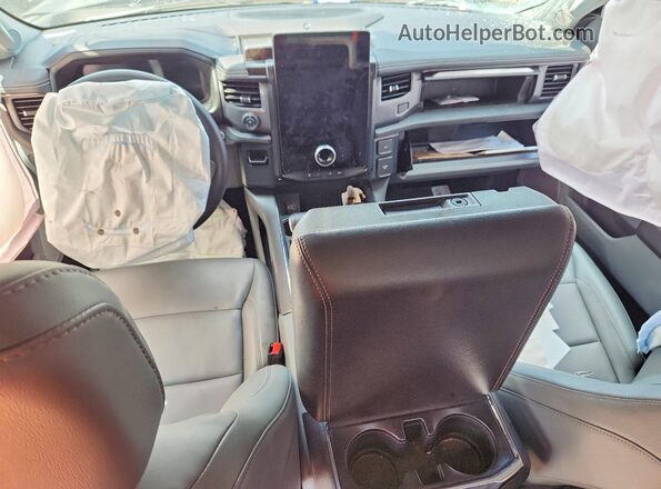 1FT6W3LU2SWG06070 2025 FORD F150 Серый Вид панели приборов