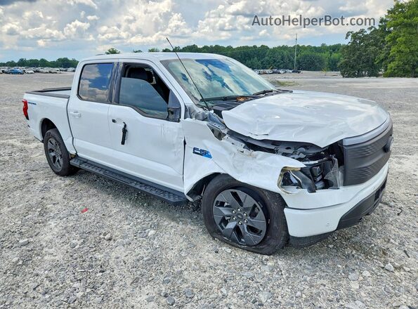 1FT6W3LU6SWG12941 2025 FORD F150 White Передня права чверть