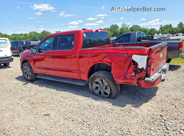 1FT6W3LU7SWG12172 2025 FORD F150 Red Задня ліва чверть
