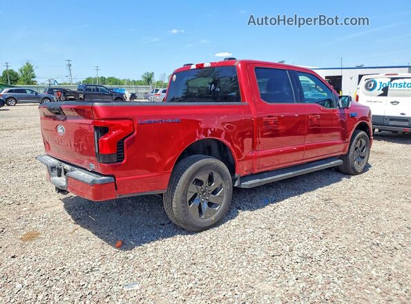 1FT6W3LU7SWG12172 2025 FORD F150 Red Задня права чверть