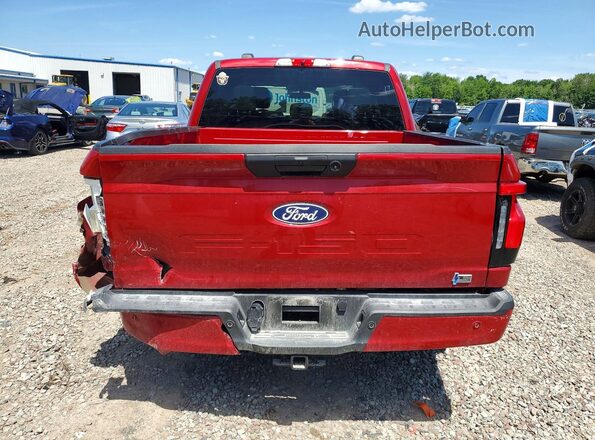 1FT6W3LU7SWG12172 2025 FORD F150 Red Вид ззаду