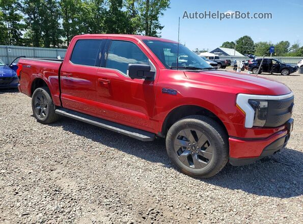 1FT6W3LU7SWG12172 2025 FORD F150 Red Передня права чверть