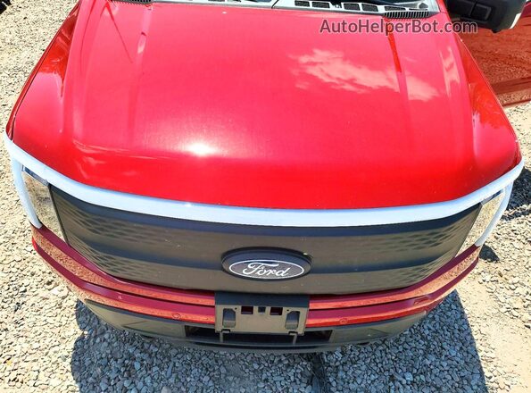 1FT6W3LU7SWG12172 2025 FORD F150 Red Вид задньої частини салону
