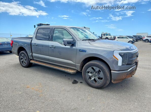 1FT6W5L79SWG22059 2025 FORD F150 Gray Передня права чверть