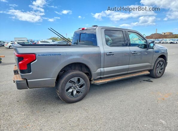 1FT6W5L79SWG22059 2025 FORD F150 Gray Задня права чверть